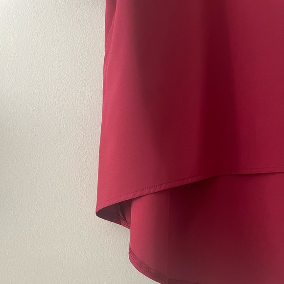 SHEIN | Red Short Sleeve Blouse - Picture 4 of 5